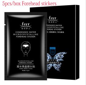 Face Care Mask Frown Lines Removal Gel Patch Nasolabial Folds Facial Forehead Anti-Wrinkle Mask Anti-Aging Eye Sticker Pad - 5pcs Forehead