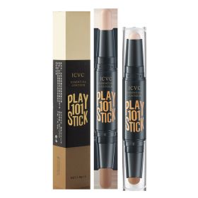 Double-headed Highlight Stick Highlight Stick Makeup Concealer Contouring Stick Mothers Day Gifts 2PCS