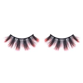 Three-Dimensional Multi-Layer Stage Makeup Color Eyelashes - ORANGE3