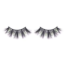 Three-Dimensional Multi-Layer Stage Makeup Color Eyelashes - GREEN4