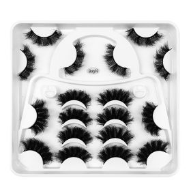 9 to Install Three-Dimensional Thickened Chemical Fiber False Eyelashes - 2