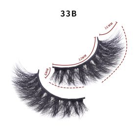 Soft and Thick Multi-Layer Three-Dimensional False Eyelashes Mimic Mink Hair - 2