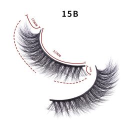 Soft and Thick Multi-Layer Three-Dimensional False Eyelashes Mimic Mink Hair - 1