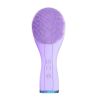 Waterproof Sonic Facial Cleansing Brush - Deeply Cleanses and Massages Skin for a Smooth, Refined Look - Purple