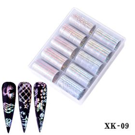 1 Box Nail art decoration starry sky sticker nail sticker nail decal - XK-09