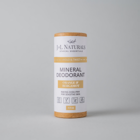 Mineral Deodorant - Orange & Bergamot