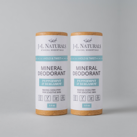 Mineral Deodorant (Duo) - Vanilla & Ylang Ylang - Vanilla & Ylang Ylang