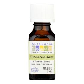 Aura Cacia - Pure Essential Oil Citronella Java - 0.5 Fl Oz - Default