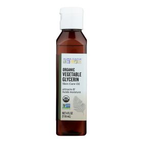 Aura Cacia - Skin Care Oil - Organic Vegetable Glycerin Oil - 4 Fl Oz - Default