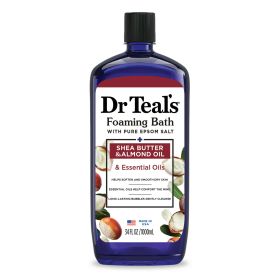 Dr Teal's Foaming Bath with Pure Epsom Salt, Soften & Moisturize with Shea Butter & Almond Oil, 34 fl oz. - Dr Teal's