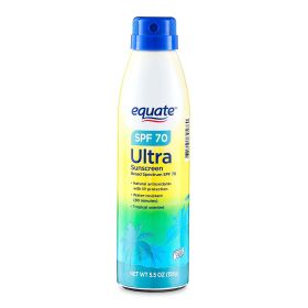 Equate Ultra Broad Spectrum Sunscreen Spray, SPF 70, 5.5 oz - Equate