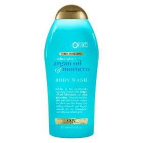 OGX Radiant Glow + Argan Oil of Morocco Extra Hydrating Body Wash, 19.5 Oz - OGX