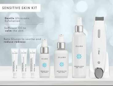 Eno Sensitive Skin Facial Kit. A complete skincare solution for sensitive skin that includes the Patented Eno Facial Device - Sensitive Skin