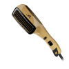 Ceramic Ionic Hair Dryer with Bristle Brush, Fine-Tooth & Wide-Tooth Pick, 1875 Watts, Yellow - Yellow