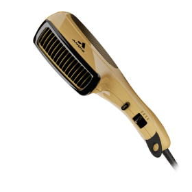 Ceramic Ionic Hair Dryer with Bristle Brush, Fine-Tooth & Wide-Tooth Pick, 1875 Watts, Yellow - Yellow