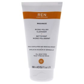 Radiance Micro Polish Cleanser by REN for Unisex - 5.1 oz Cleanser - Unisex - 5.1 oz