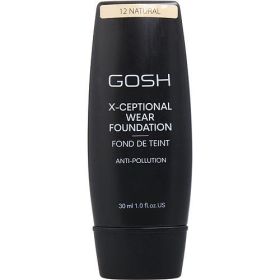 Gosh by Gosh X-Ceptional Wear Foundation Long Lasting Makeup - #12 Natural --35ml/1.2oz