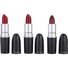 MAC by Make-Up Artist Cosmetics Lipstick X 3 Travel Exclusive: Cockney + Lady Bug + Fresh Moroccan