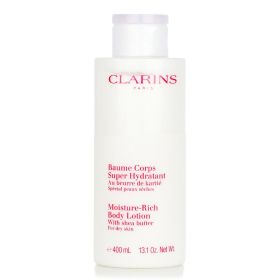 Clarins - Moisture-Rich Body Lotion with Shea Butter - For Dry Skin (Super Size Limited Edition) - 400ml/14oz StrawberryNet - 49330