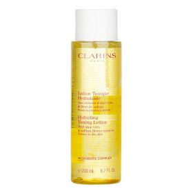 CLARINS - Hydrating Toning Lotion with Aloe Vera & Saffron Flower Extracts - Normal to Dry Skin 37882/80062052 200ml/6.7oz - As Picture