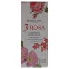 3 Rosa Nourishing Hand Cream by LErbolario for Unisex - 2.5 oz Cream - Unisex - 2.5 oz