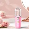 Portable Nano Mist Sprayer for Skin Care and Makeup - Moisturizing and Hydrating Mini Face Mist Handy Sprayer - Blue With 1PC