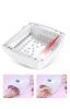 1 piece wireless charging phototherapy machine Electric storage manicure machine nail baking lamp quick-drying nail drying lamp 48W charging treasure