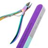 1Set Professional Supplies Nail Art Cuticle Pusher Kit Manicure Nail Tool for Nail Art - 01