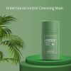 Green Tea Cleansing Solid Mask Purifying Clay Stick Mask Oil Control Anti-Acne Eggplant Skin Care Whitening Care Face TSLM1 - purple