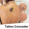 Double Color Waterproof Tattoo Concealer Sweat Proof Skin Brighten Foundation Cover Birthmark Scars Concealer Gouache Cosmetic - 1Set