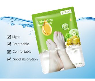 Foot Peeling Mask Pedicure Socks Foot Mask (Option: Green 3pcs)