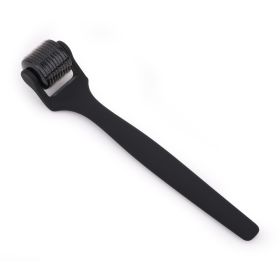 Matte 540 Microneedle Roller Feel Oil Rubber Oil Handle Matte (Option: Black-3.0mm)